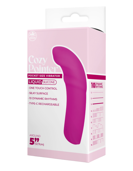 NMC 5 INCH SILICONE 10 FUNCTION VIBRATOR PINK